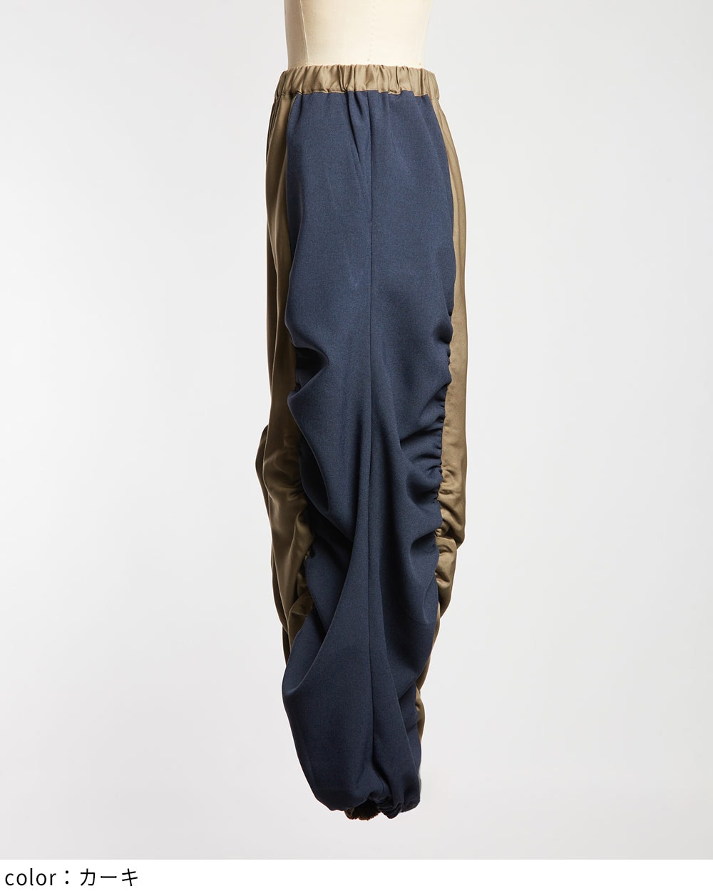 ギャザーシームパンツ