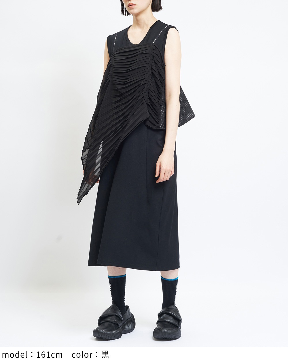 プリーツキャミ