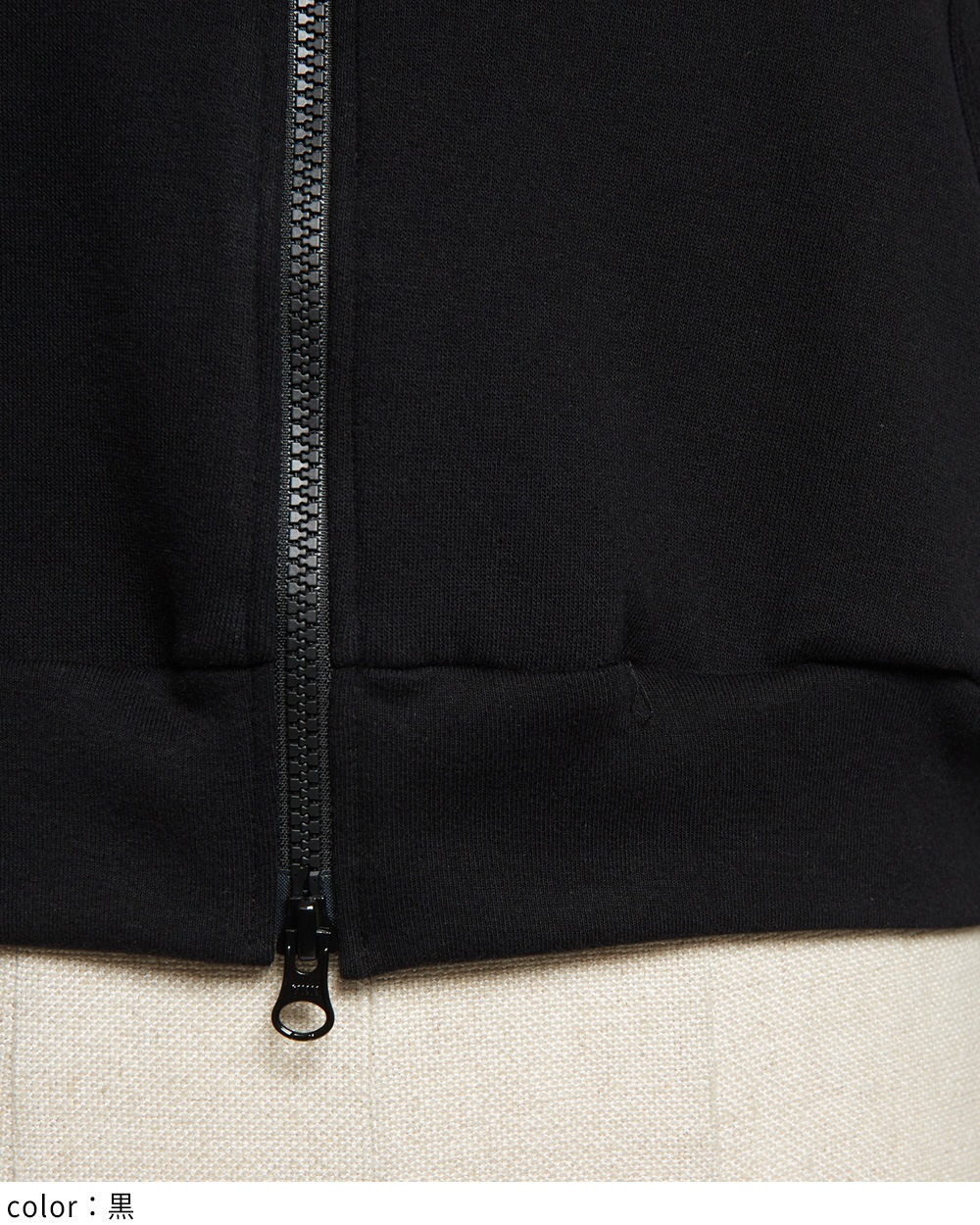 フェイスカバードパーカー