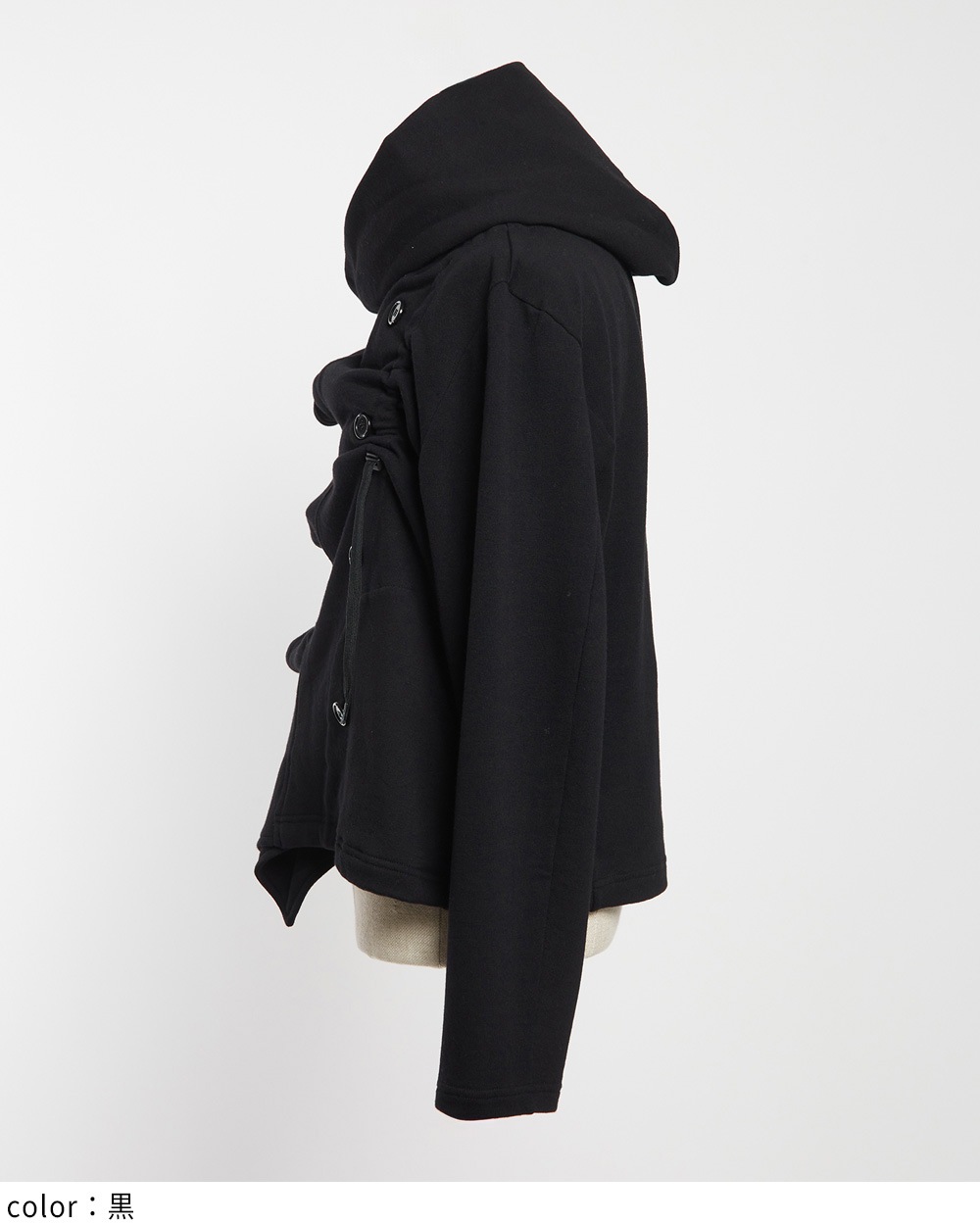 フリルパーカー