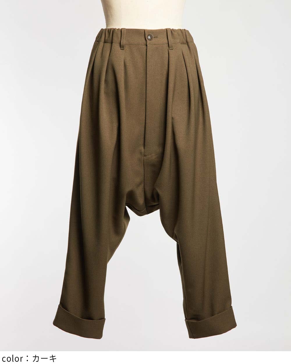 gomme サルエルパンツ　ブラック　24AW RICK OWENS - 【24AW】サルエル カーゴ ロング パンツ / CARGO