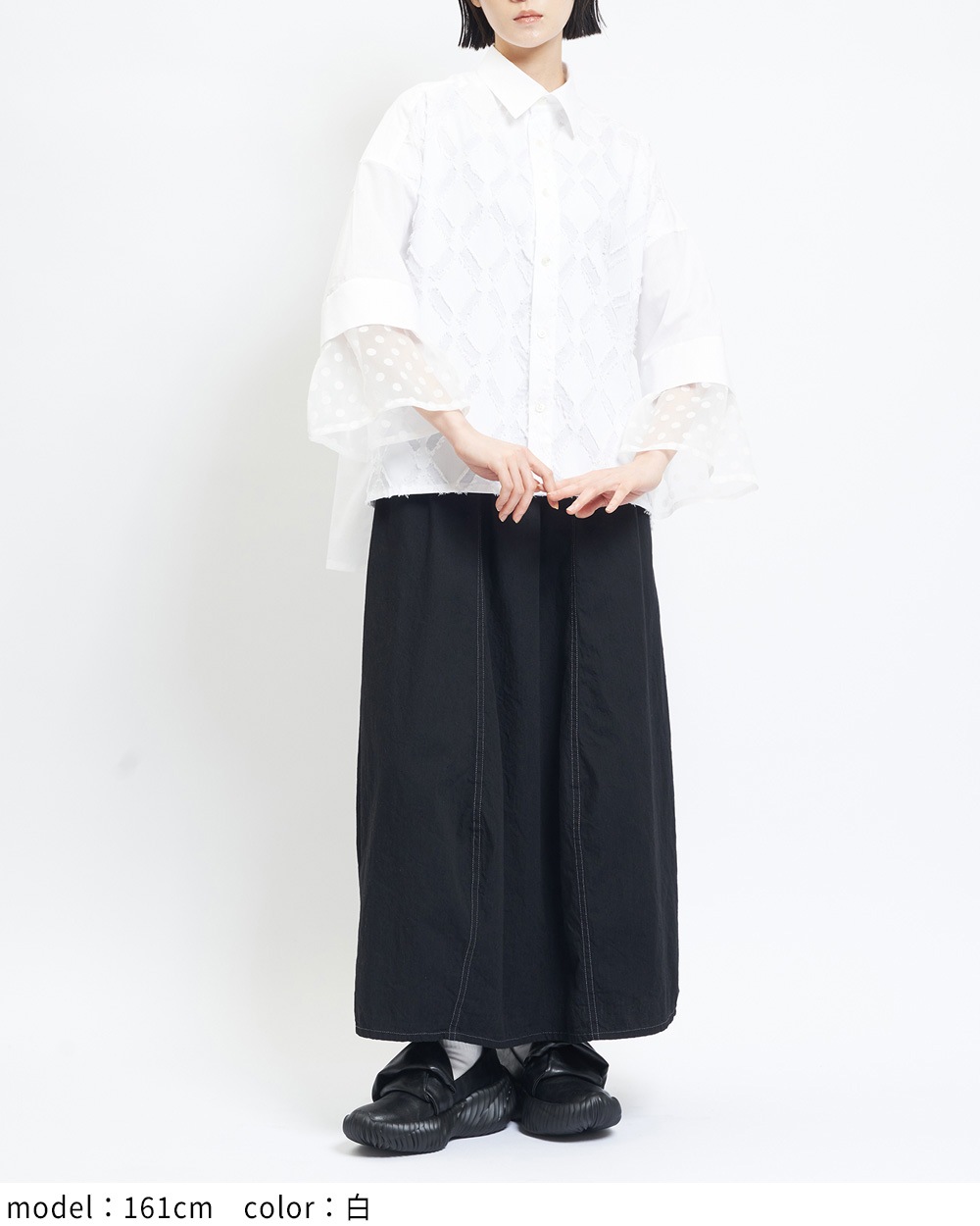 ダイヤレイヤーブラウス