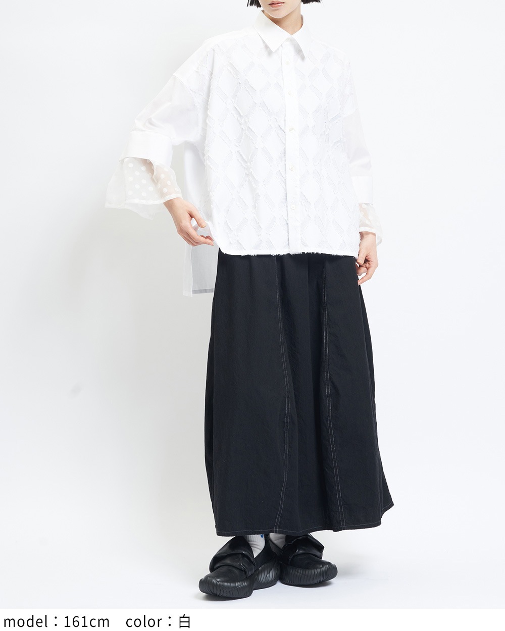 ダイヤレイヤーブラウス