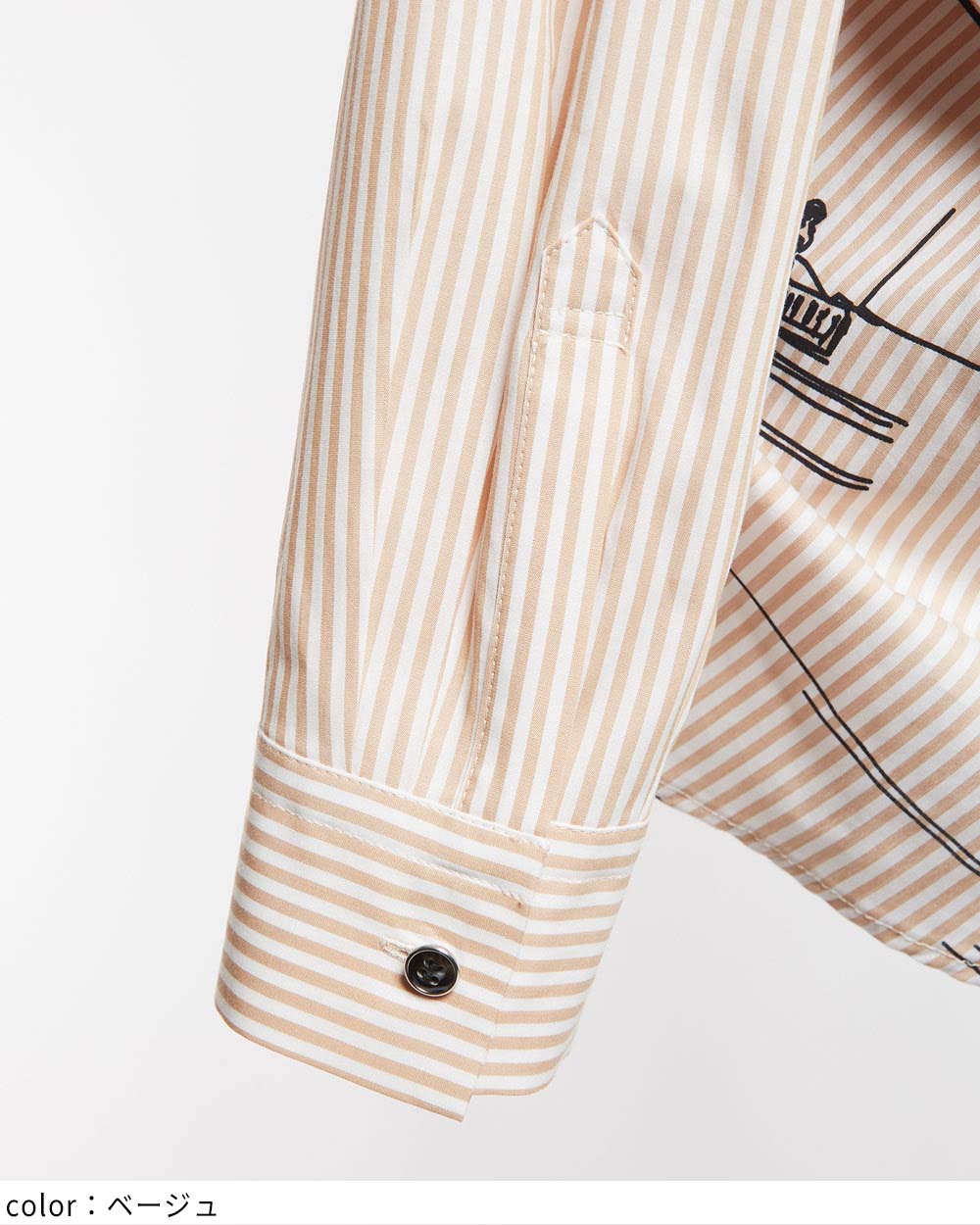 リボンブラウス