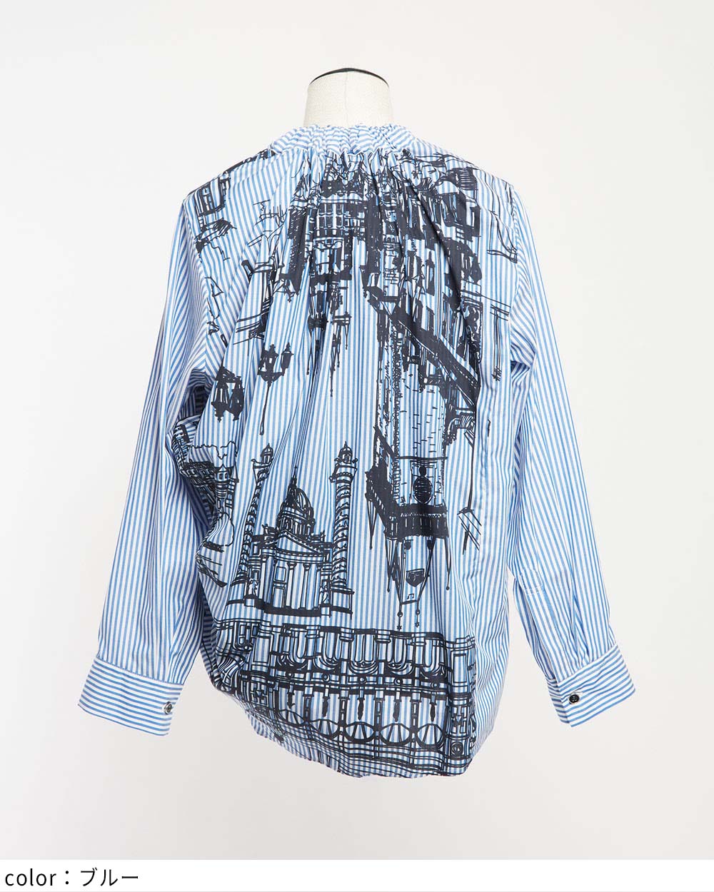 リボンブラウス