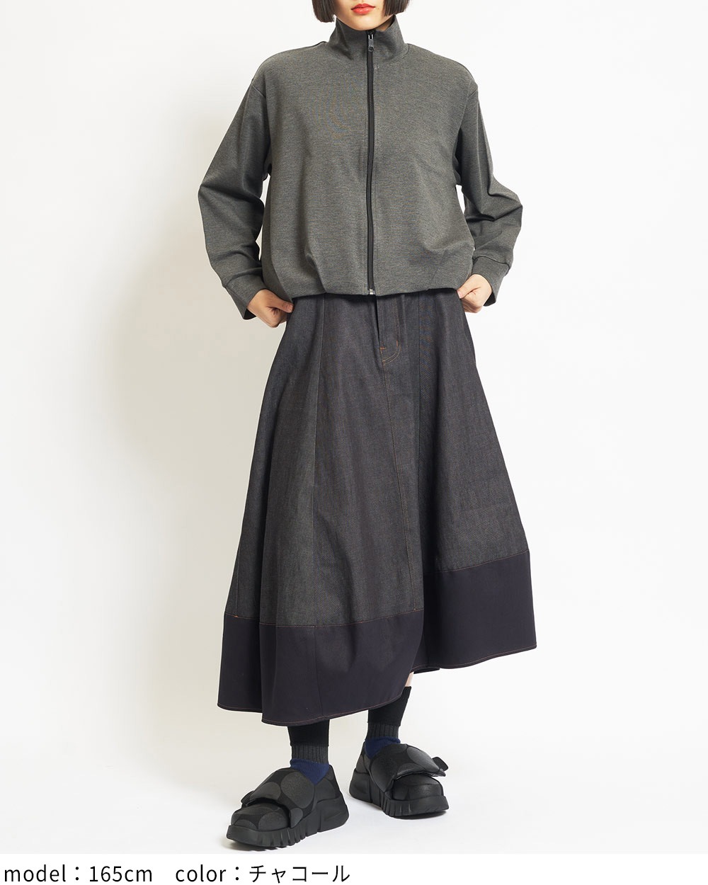 gomme★ゴム★ブルゾン★ブラック gomme】ゴム 公式オンラインショップ