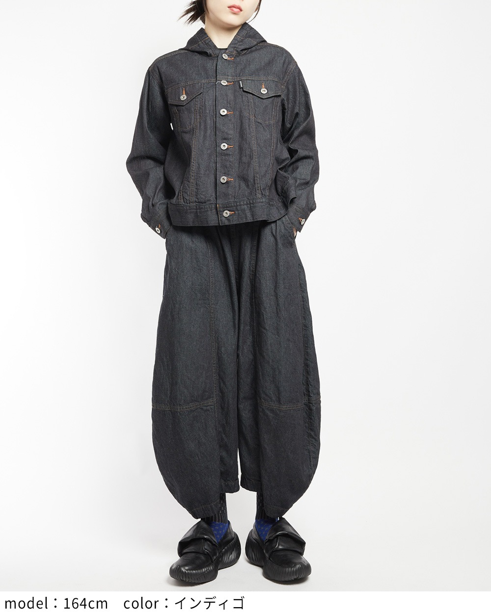 フレアデニムジャケット