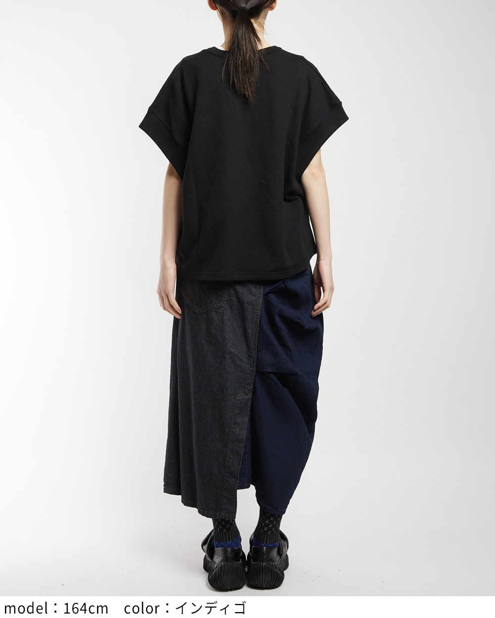 タックデニムスカート