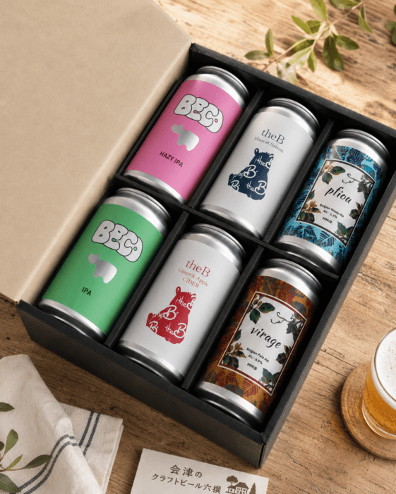 クラフト チルタイムセット 350ml×6本 | 会津旨酒五ノ井酒店 ONLINE SHOP
