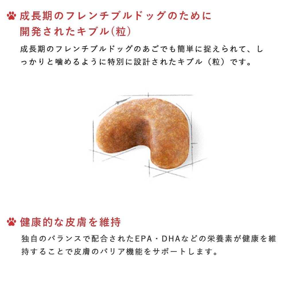 ロイヤルカナン フレンチブルドッグ 1kg 子犬用 中型犬用 生後12カ月齢