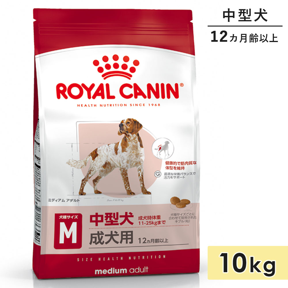 ������륫�ʥ� �ߥǥ����� ������� 10kg �淿���� ������ ����12������ʾ� �ɥ饤�ա��� �ɥå��ա��� ������ܿ� ROYALCANIN ������