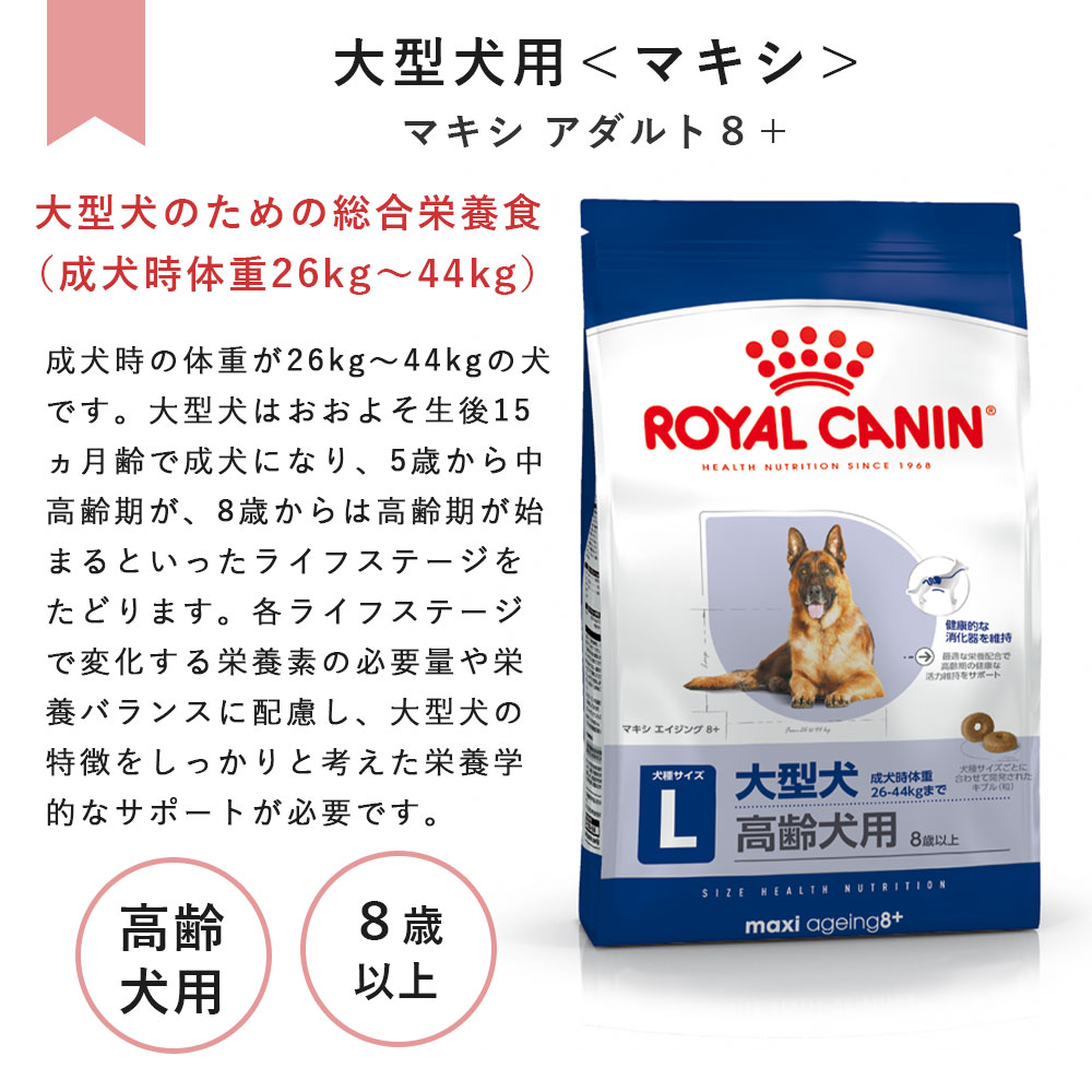  CANIN 大型犬 高齢犬用 15kg ロイヤルカナン マキシエイジング8+ 15kg 高齢犬用 シニア犬用 大型犬