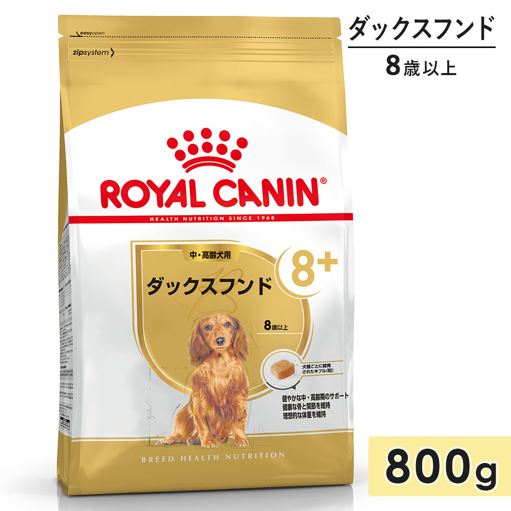 ロイヤルカナン ダックスフンド 800g 中高齢犬用～高齢犬用 シニア犬用