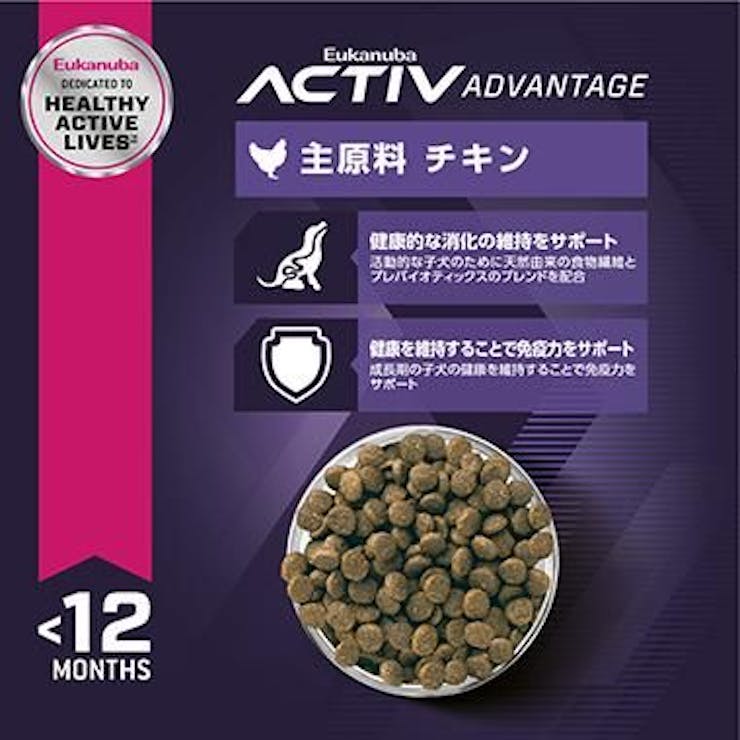 ユーカヌバ スモール パピー 800g 子犬用 小型犬用 中型犬用 チキン