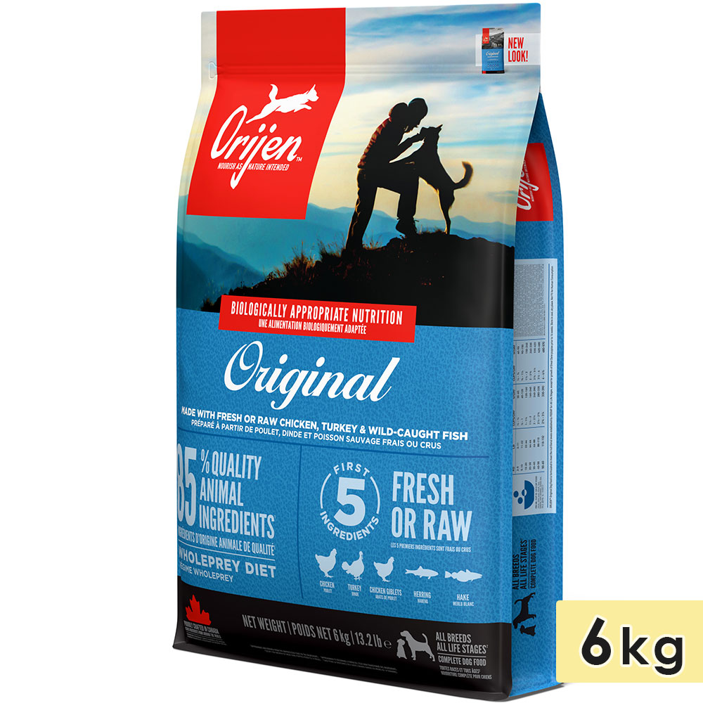 ORIJEN オリジン オリジナル 6kg 成犬用 高齢犬用 シニア犬用 ORIJEN オリジン オリジナル 6kg 成犬用 高齢犬用 シニア犬用