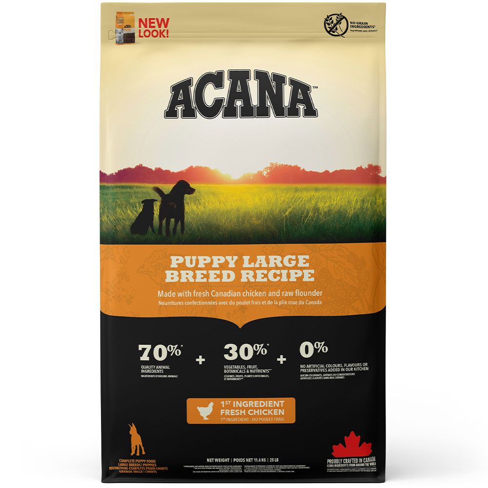 ACANA アカナ パピーラージブリードレシピ 11.4kg 子犬用 大型犬用