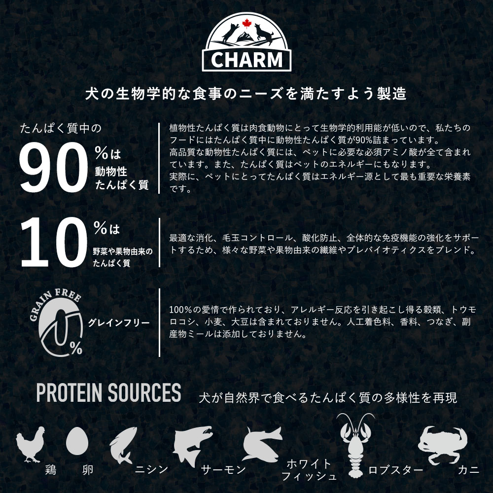 3個セット】CHARM チャーム サーフ＆ターフドッグ 340g 全犬種用 成犬