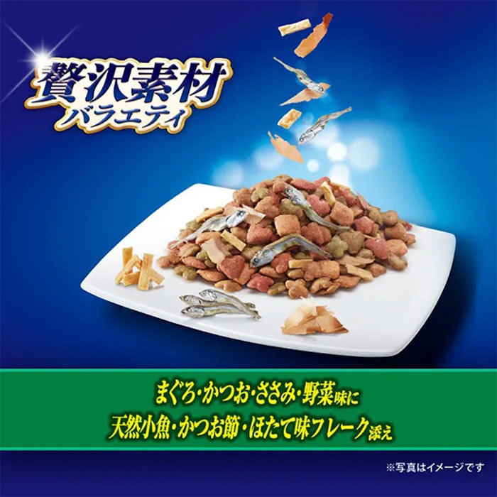 銀のスプーン 贅沢素材バラエティ まぐろ・かつお・ささみ・野菜味 1.1
