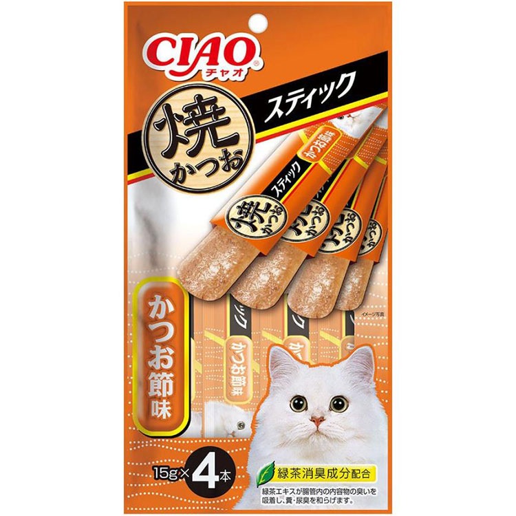 純haru！チャオスティック13種300本 CIAO スティック まぐろ | 商品情報 - キャットフード - | いなば