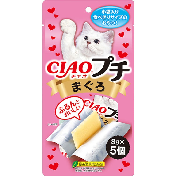 まる　チャオプチ5袋×4セット CIAO プチ まぐろ | 商品情報 - キャットフード - | いなばペット