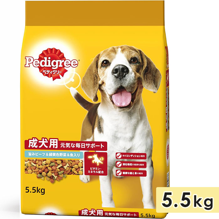 �ڥǥ����꡼ ������ �ݤߥӡ��ա��в�����ڡ������� 5.5kg ��γ ������ �������� �ɥå��ա��� �ɥ饤�ա��� ������ܿ� Pedigree �ޡ�������ѥ�