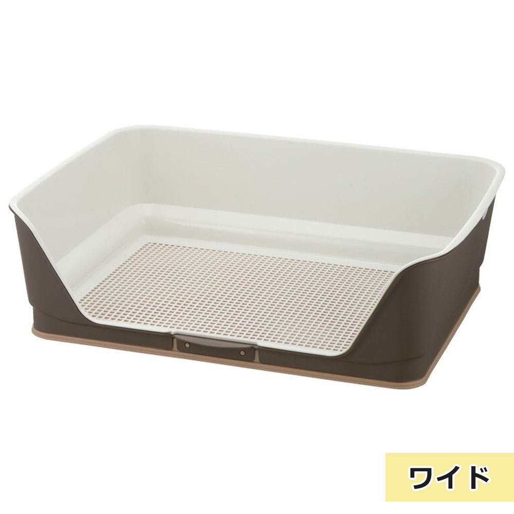 犬 トイレトレー ペットトレー お掃除簡単ステップ壁付トイレ