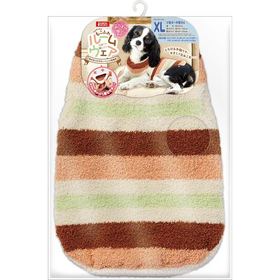 ワンちゃんのもこふわルームウエアXL 犬の服 秋冬服 ドッグ
