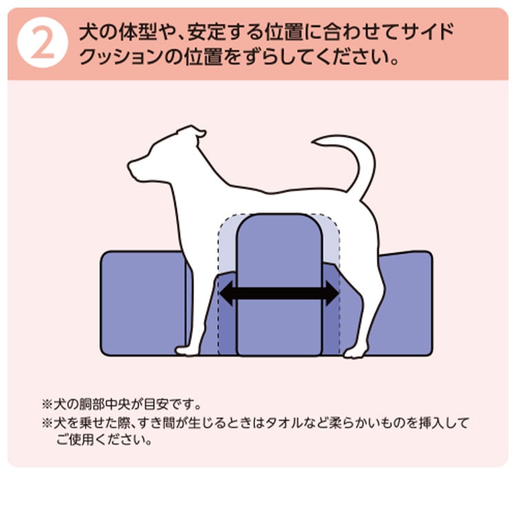 OneAid 姿勢サポート クッション Lサイズ 大型用 成犬用 高齢犬用