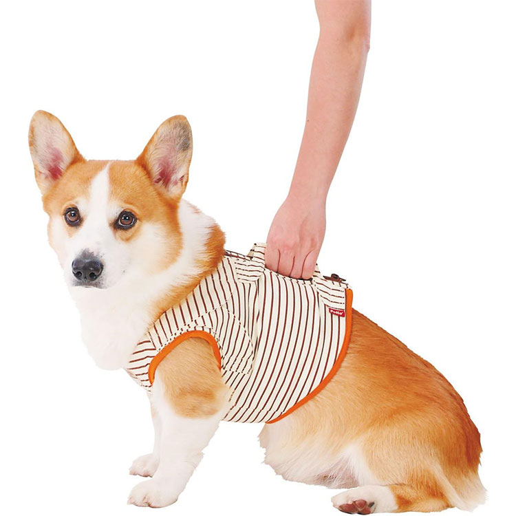 zuttone 老犬介護用 補助機能付ベストK Lサイズ 中型犬用 高齢犬用