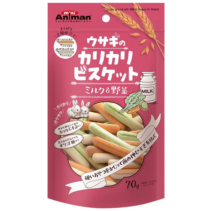 �������Υ��ꥫ��ӥ����å� �ߥ륯����� 70g ��ưʪ�ѥա��� ����� �ֿ� ���ʥå� ������ ��ưʪ �ߥ˥��˥ޥ� �ɥ����ޥ�