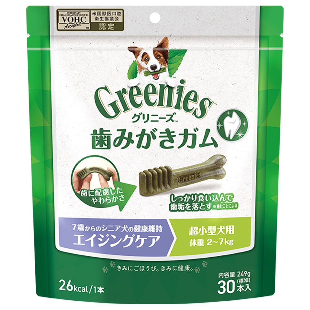 ����ˡ����ץ饹 �������󥰥��� Ķ�������� �ν�2-7kg 30���� ������ ���˥����� �ǥ󥿥륱�� ������륱�� �����ѥ��� ���Ѥ���� ���ѥ��ʥå� �ɥå��ա��� GREENIES �ޡ�������ѥ�