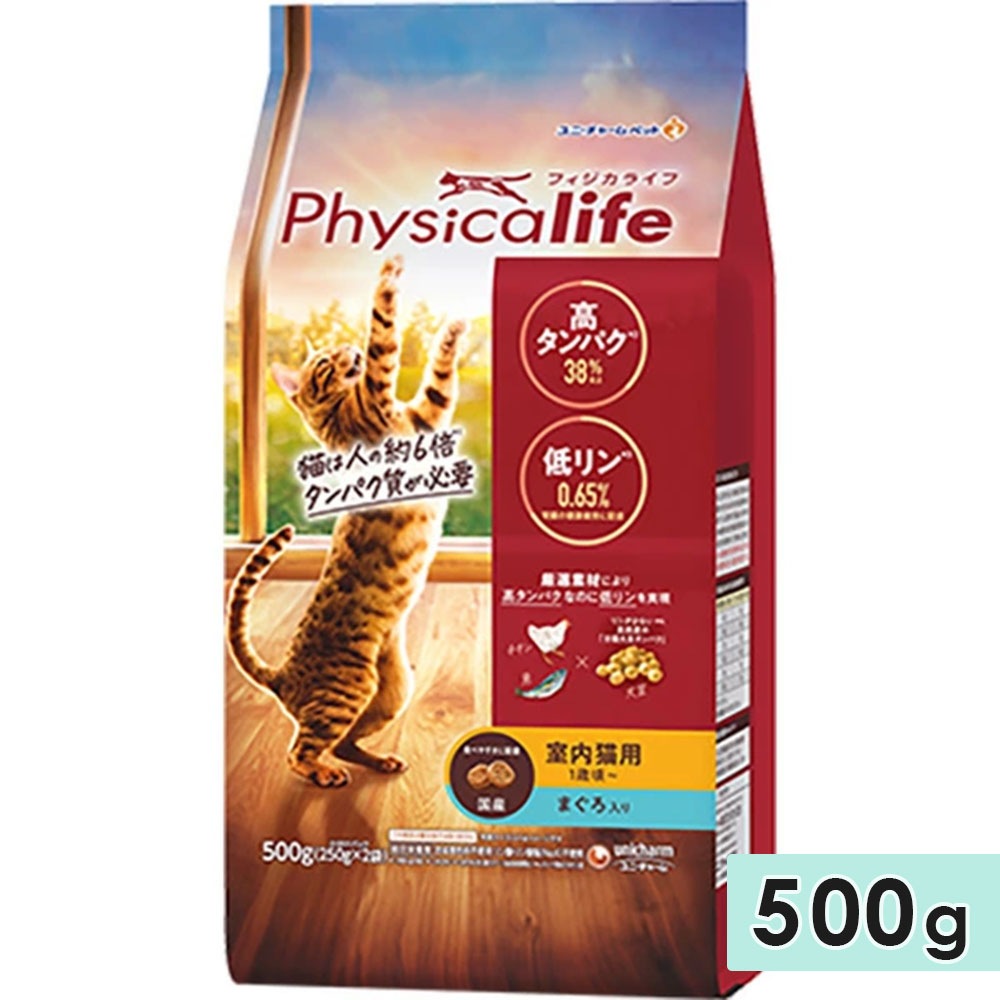 �ե������饤�� ����ǭ�� �ޤ������� 500g ��ǭ���� ����åȥա��� �ɥ饤�ա��� ������ Physicalife ��˥��㡼��ڥå� unicharmpet