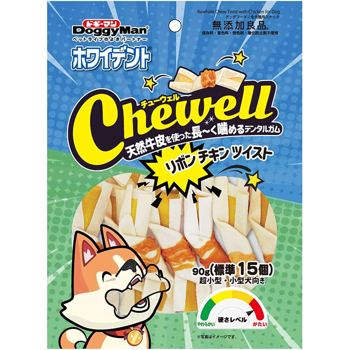 �ۥ磻�ǥ�� Chewell ��ܥ������ĥ����� 90g ���ѥ��� �������� �ǥ󥿥륬�� ���ߤ������� ŷ������ ���Τ���� �ɥå��ա��� ���塼������ �ɥ����ޥ�ϥ䥷 Doggy Man