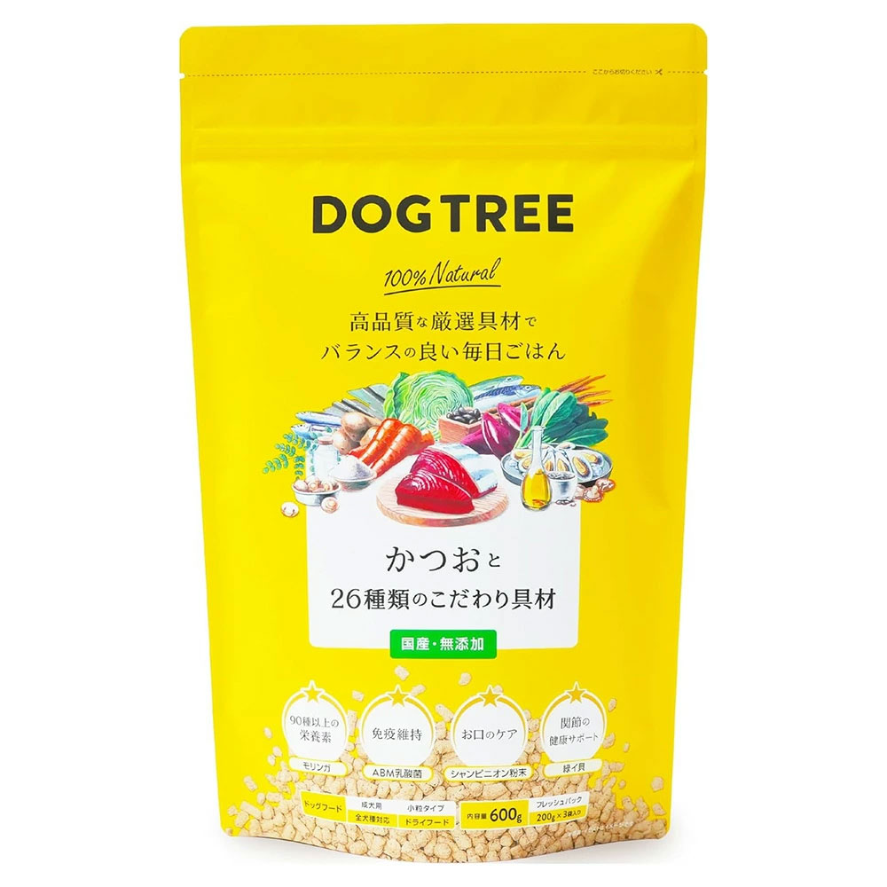 �ɥå��ĥ꡼ ���Ĥ���26����Τ�������� 600g ������ �������� �ɥå��ա��� �ɥ饤�ա��� �� ��ʬ���ѥå� DOGTREE
