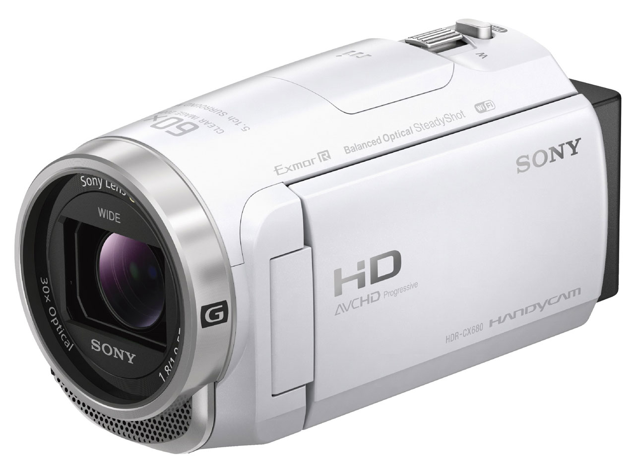 HDR-CX680 (W) ◇ ソニー ホワイト デジタルHDビデオカメラレコーダー 