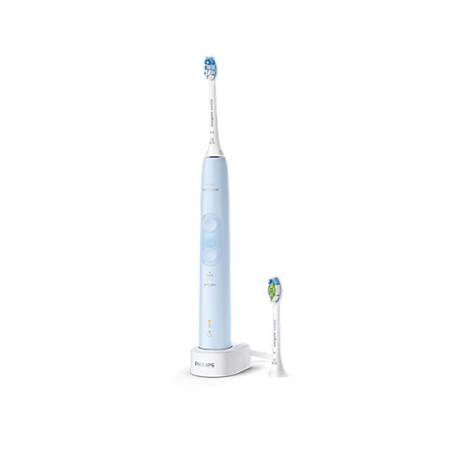 未開封PHILIPS Sonicare HX6453/68 電動歯ブラシ本体 HX6453/68 ソニッケアー プロテクトクリーン プラス ライトブルー