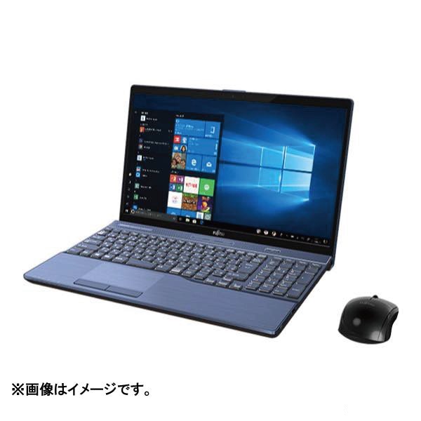 展示品 FMV LIFEBOOK AH77/D1 FMVA77D1L [メタリックブルー] 富士通 