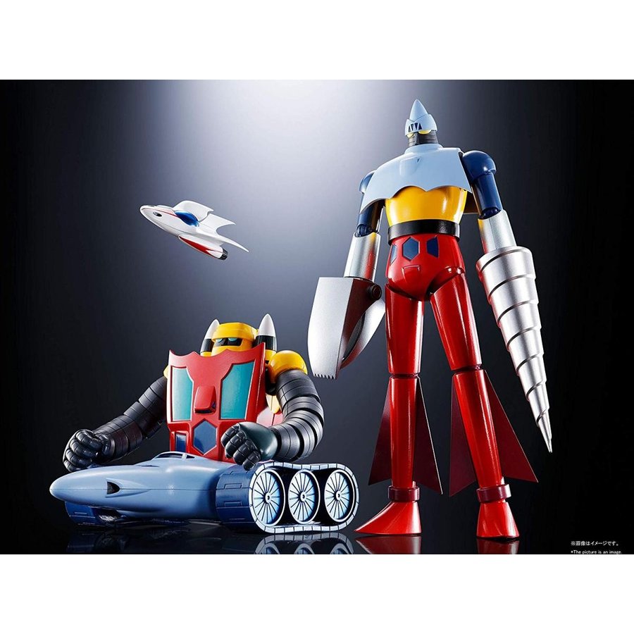 超合金魂 GX-91 ゲッター2＆3 D.C. ゲッターロボ BANDAI フィギュア