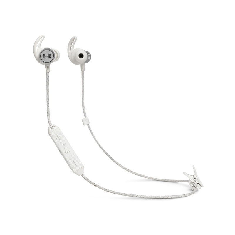 美品●JBL UA SPORT WIRELESS REACT イヤホン ホワイト UA SPORT WIRELESS REACT [ホワイト] JBL UA SPORT WIRELESS