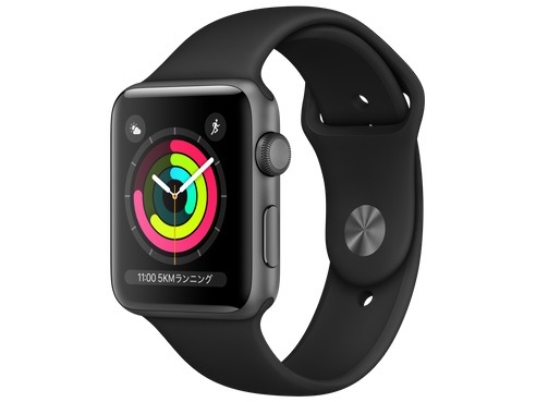 MTF32J/A [֥åݡĥХ] Apple Apple Watch Series 3 GPSǥ 42mm ֥üޡȥå