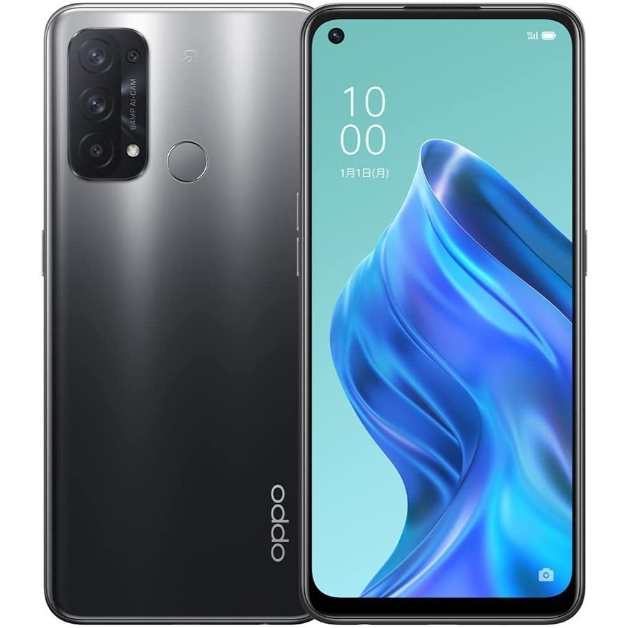 OPPO Reno5 A シルバーブラック SIMフリー OPPO Reno5 A SIMフリー
