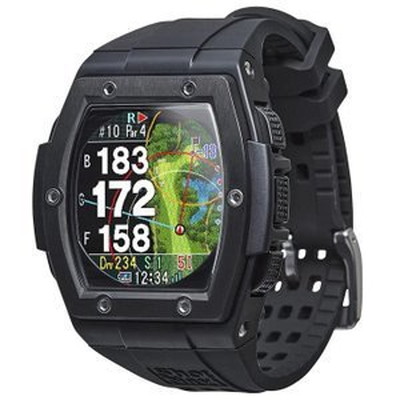 Shot Navi Crest ブラック Shot Navi Crest [All Black] テクタイト ゴルフ用GPSナビ | ゴルフ
