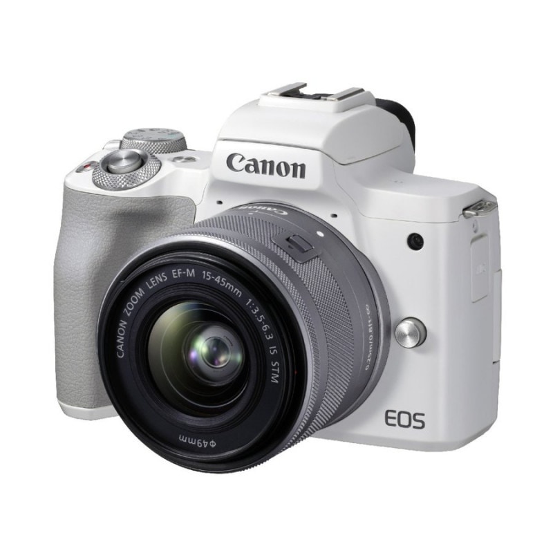 Canon EOS Kiss M2 ダブルレンズキット　ホワイト ミラーレス一眼 EOS Kiss M2 ダブルレンズキット [ホワイト] キャノン ミラーレス一眼