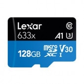 LSDMI128BB1JP633A[128GB] LEXAR microSDXC������ [Class 10, A1, UHS-I (U3), V30] SD���꡼������