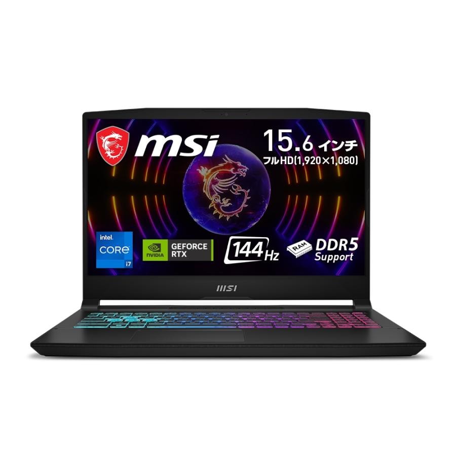 Katana-15-B13VGK-1503JP [ブラック] MSI Windowsノート | ノート 