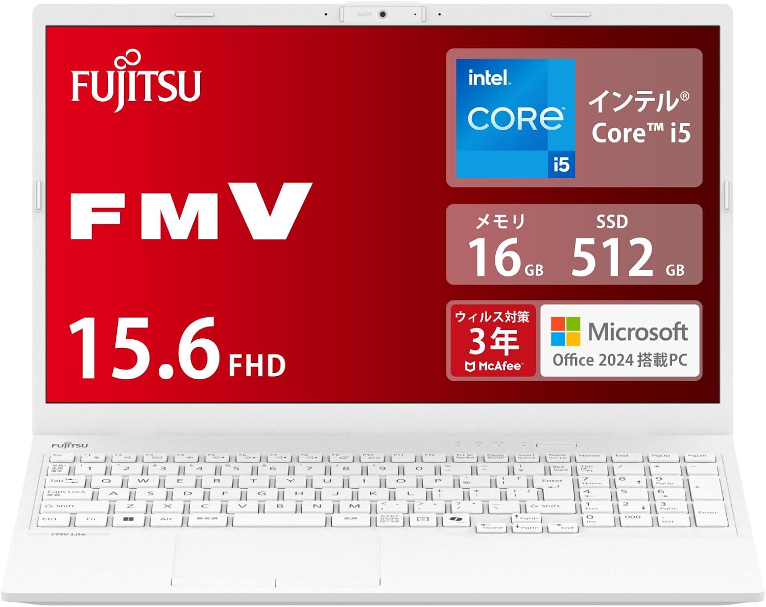 FMVWJ2A15W_AZ 富士通 Windowsノート | ノートパソコン | SYデンキ