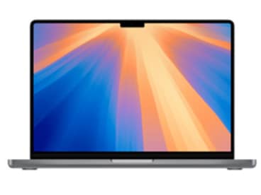 MacBook Pro Liquid Retina XDR�ǥ����ץ쥤 14.2 MXE03J/A [���ڡ������쥤] Apple MacBook Pro Windows�Ρ���