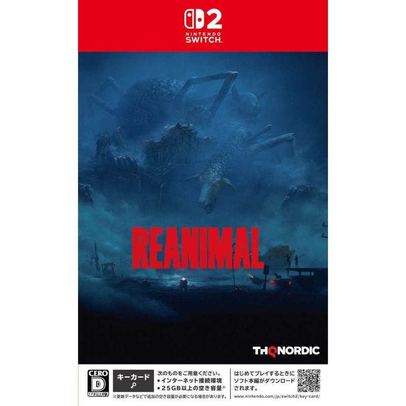 REANIMAL [Nintendo Switch 2 ����] THQ Nordic Switch�ѥ��եȡʥѥå������ǡ�