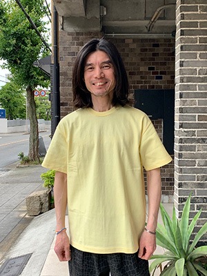 WASEWTOUGH S/S TEEYELLOW