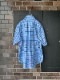 WASEWNAUGHTY SHIRTBLUE CHECK